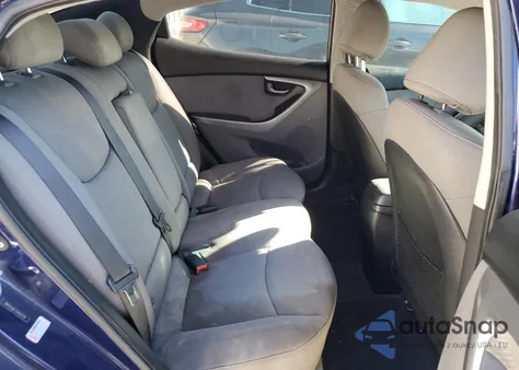 2012 Hyundai Elantra Gls from USA, damaged, VIN 5NPDH4AE7CH063728